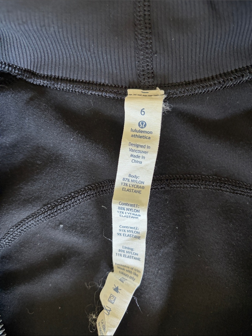 lululemon athletica Black Full-Zip Hooded Jacket - Picture 3 of 6